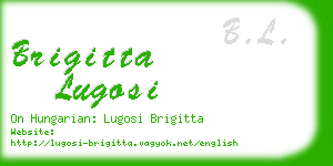 brigitta lugosi business card